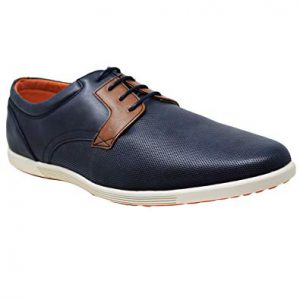 smart blue trainers